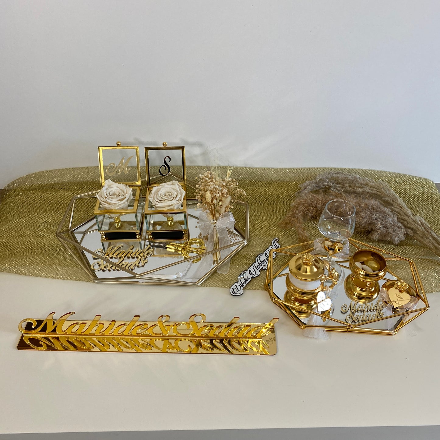 Spiegel Ringtablett Prisma