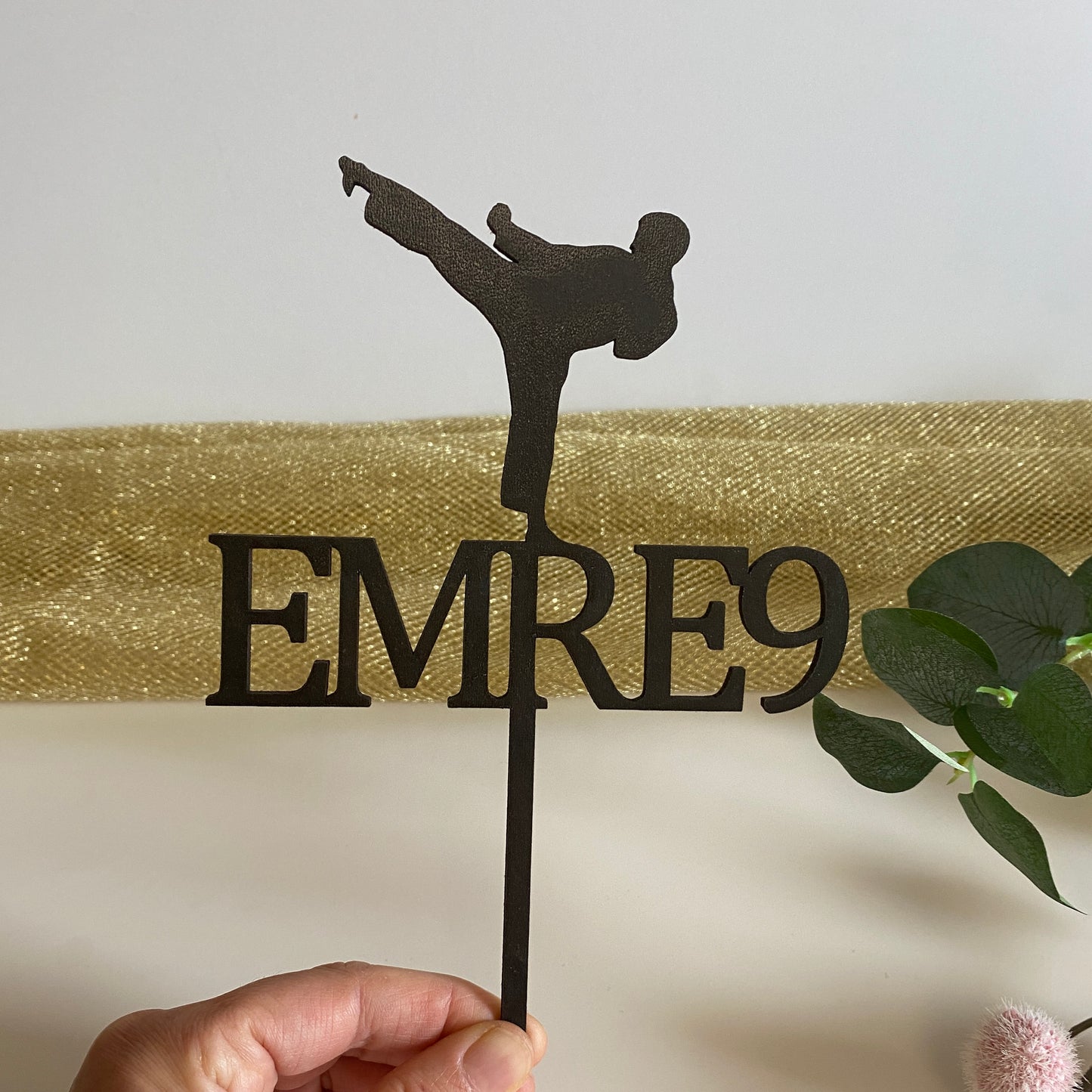 Cake Topper aus MDF (Holz)