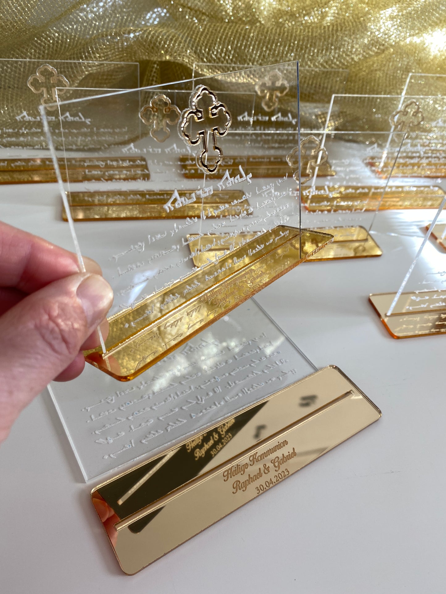 Gastgeschenke Taufe, Kommunion