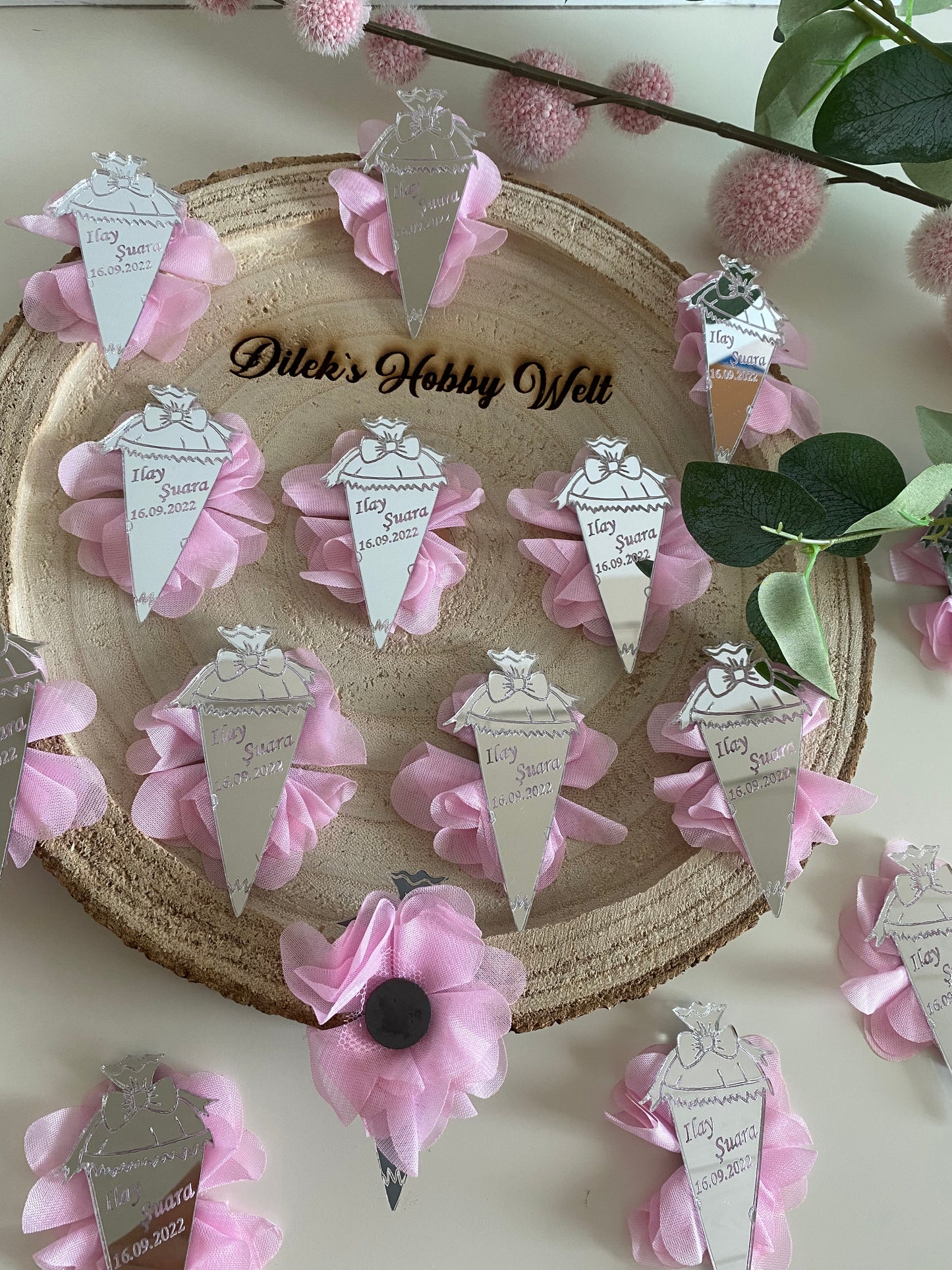 Gastgeschenke Kinder Schultüte-Plexi