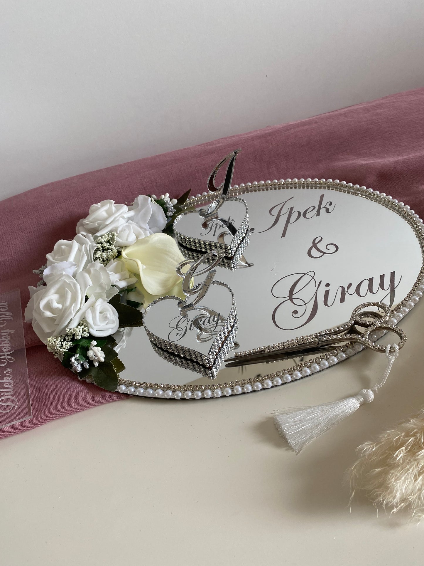 Spiegel Ringtablett Pearl