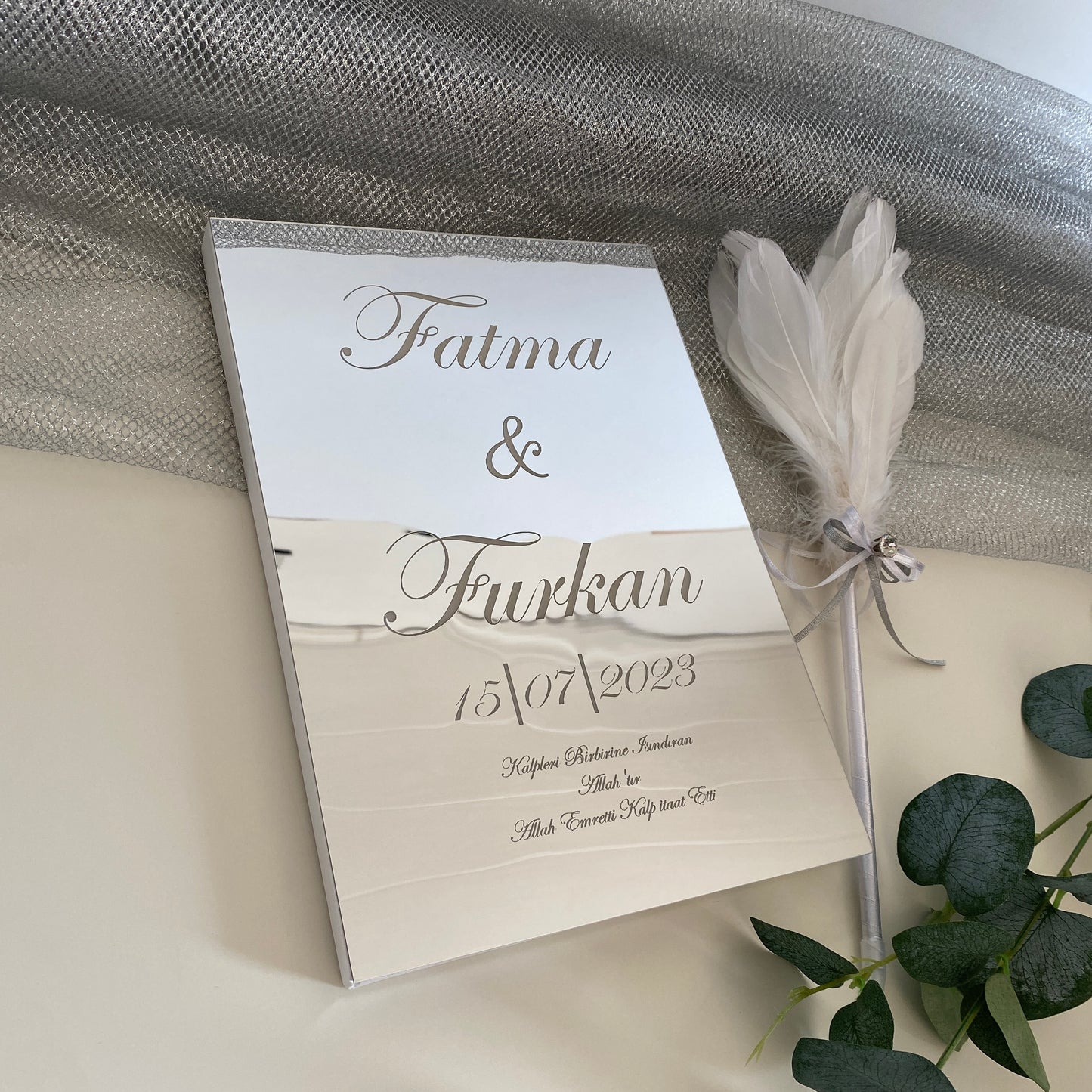 Gästebuch mit Datum