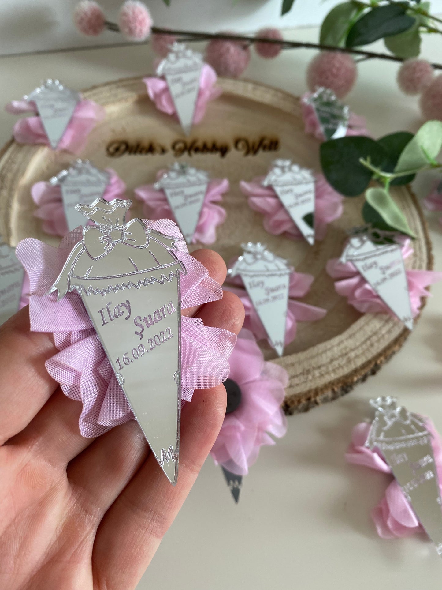 Gastgeschenke Kinder Schultüte-Plexi