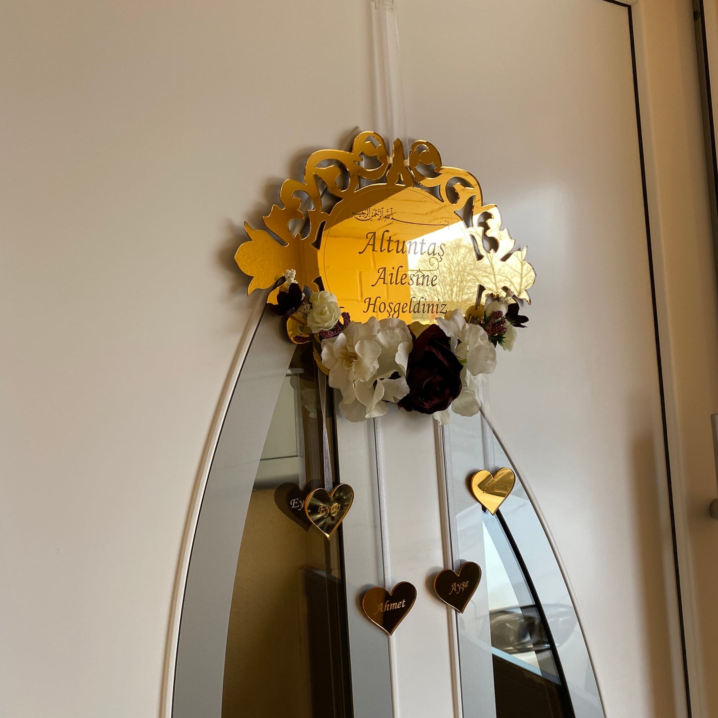 Türdekorationen verziehrter Rahmen Dried Flowers (verschiede Modelle)
