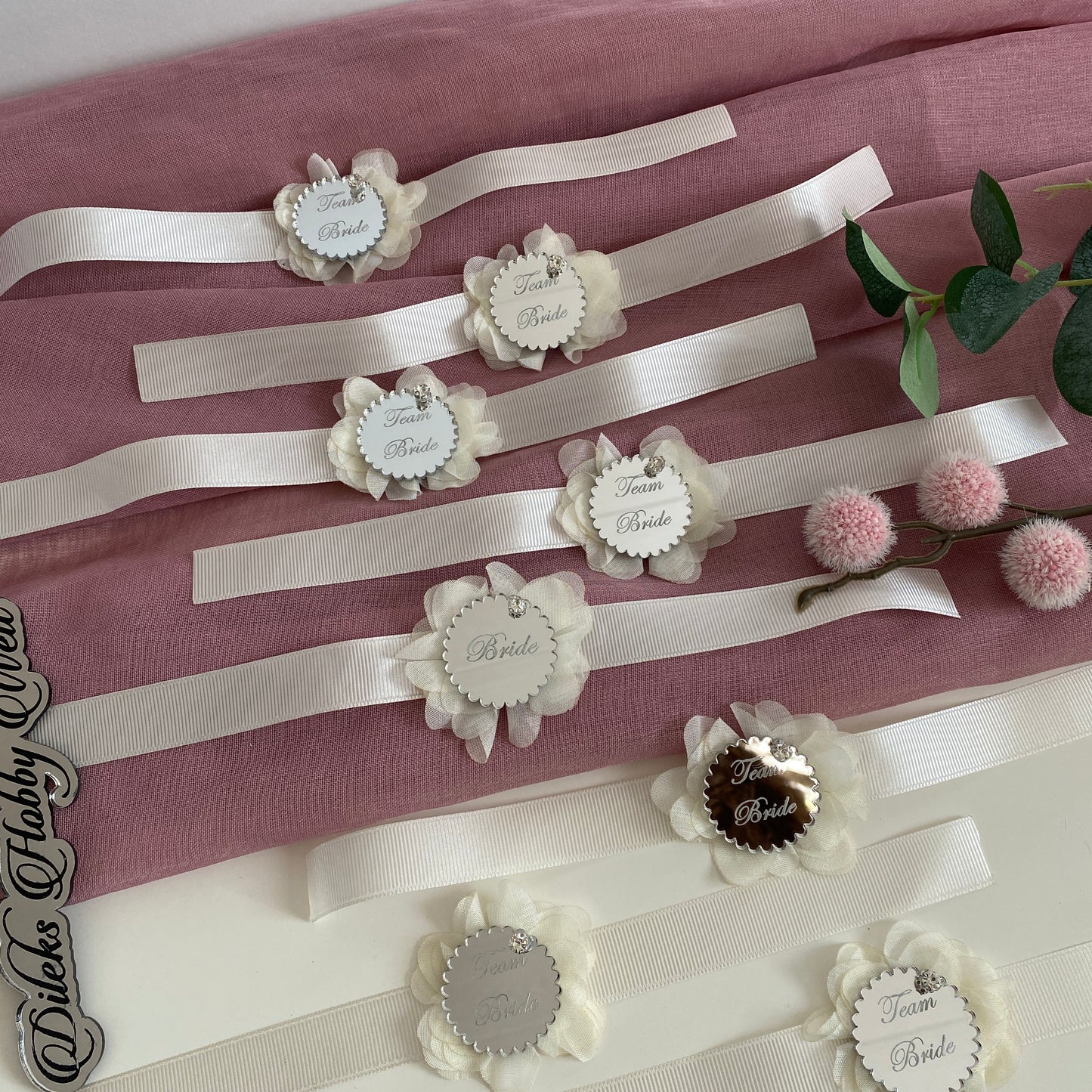 Bridesmaid Standard Armband in Wunschfarbe
