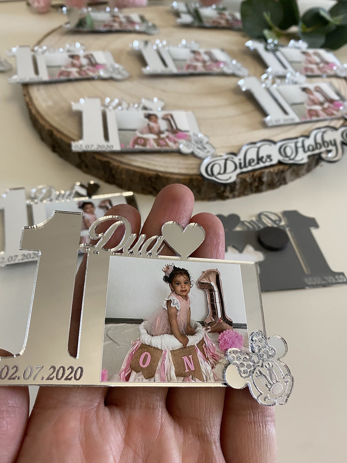 Gastgeschenke Kinder Fotomagnet