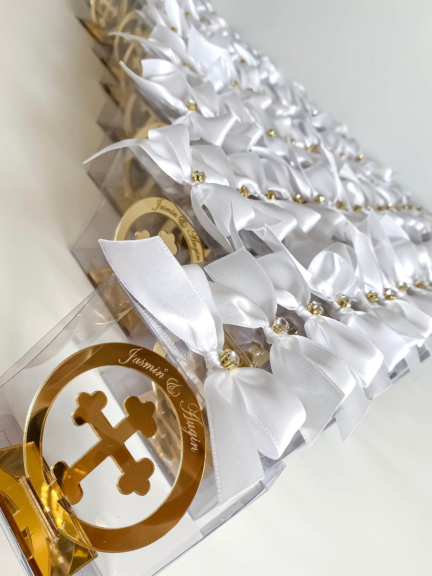 Gastgeschenke Kreuz Aufsteller - Plexi