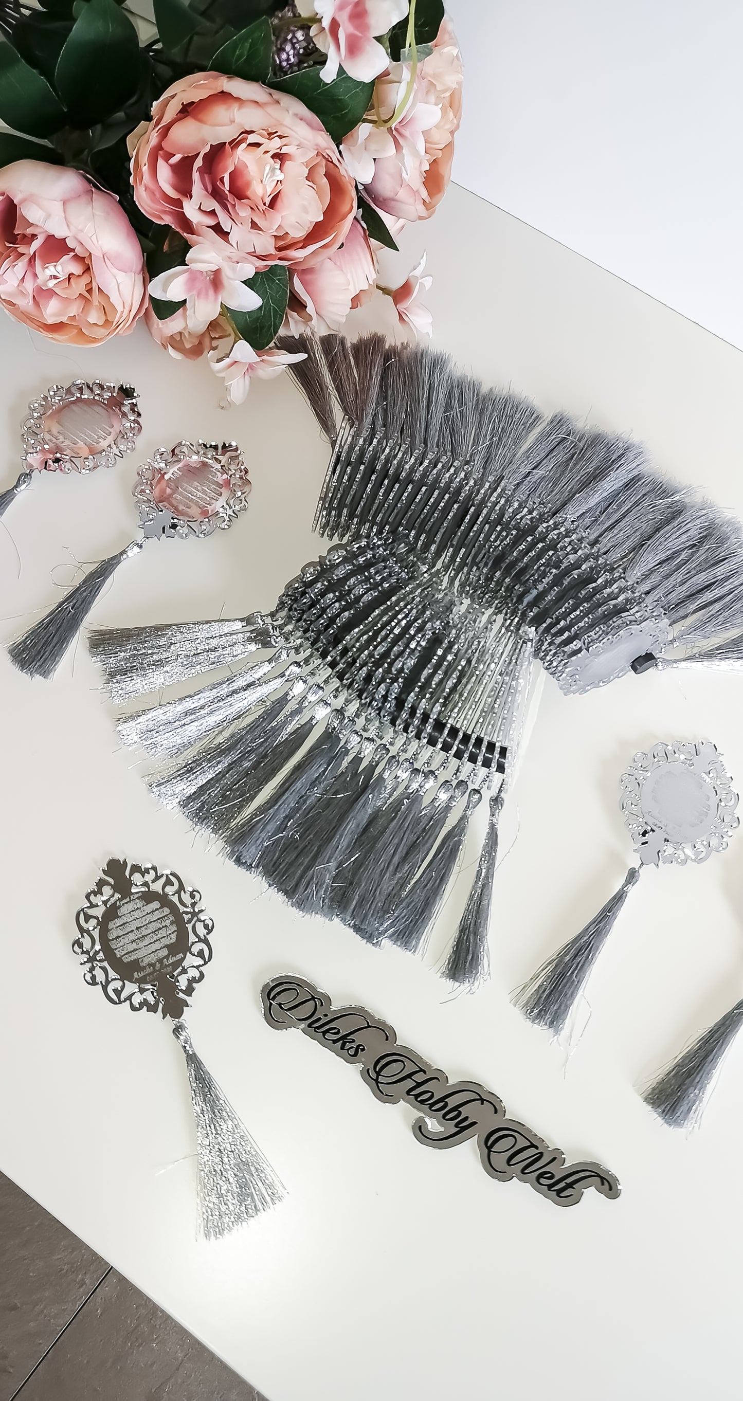 Gastgeschenke Dua Rahmen mit Tassel - Plexi