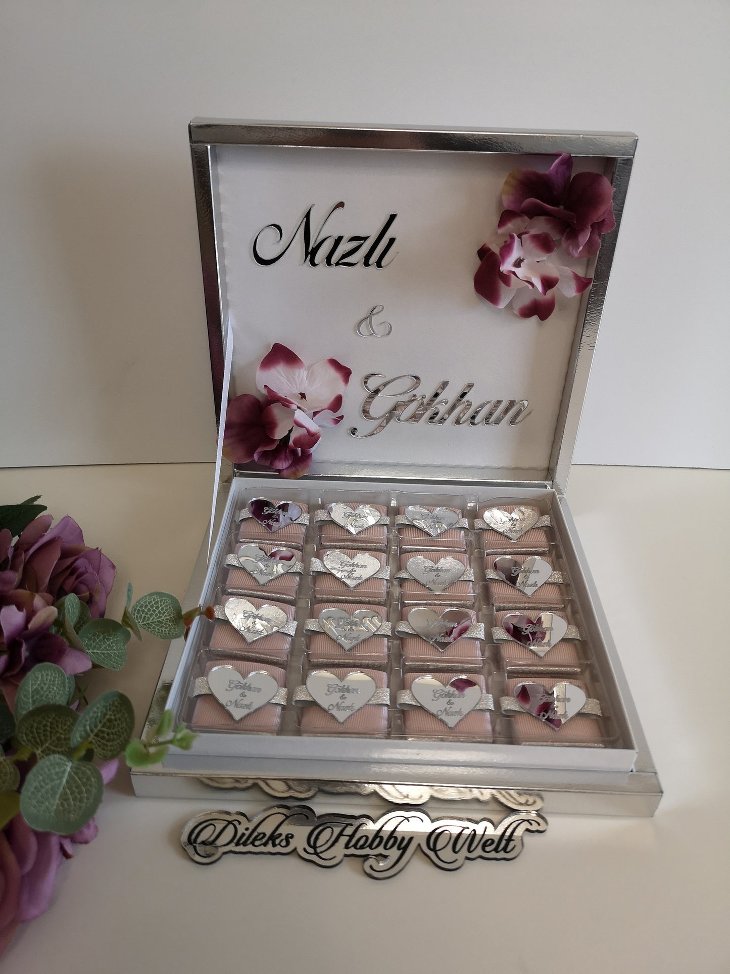 Schokobox Rosen