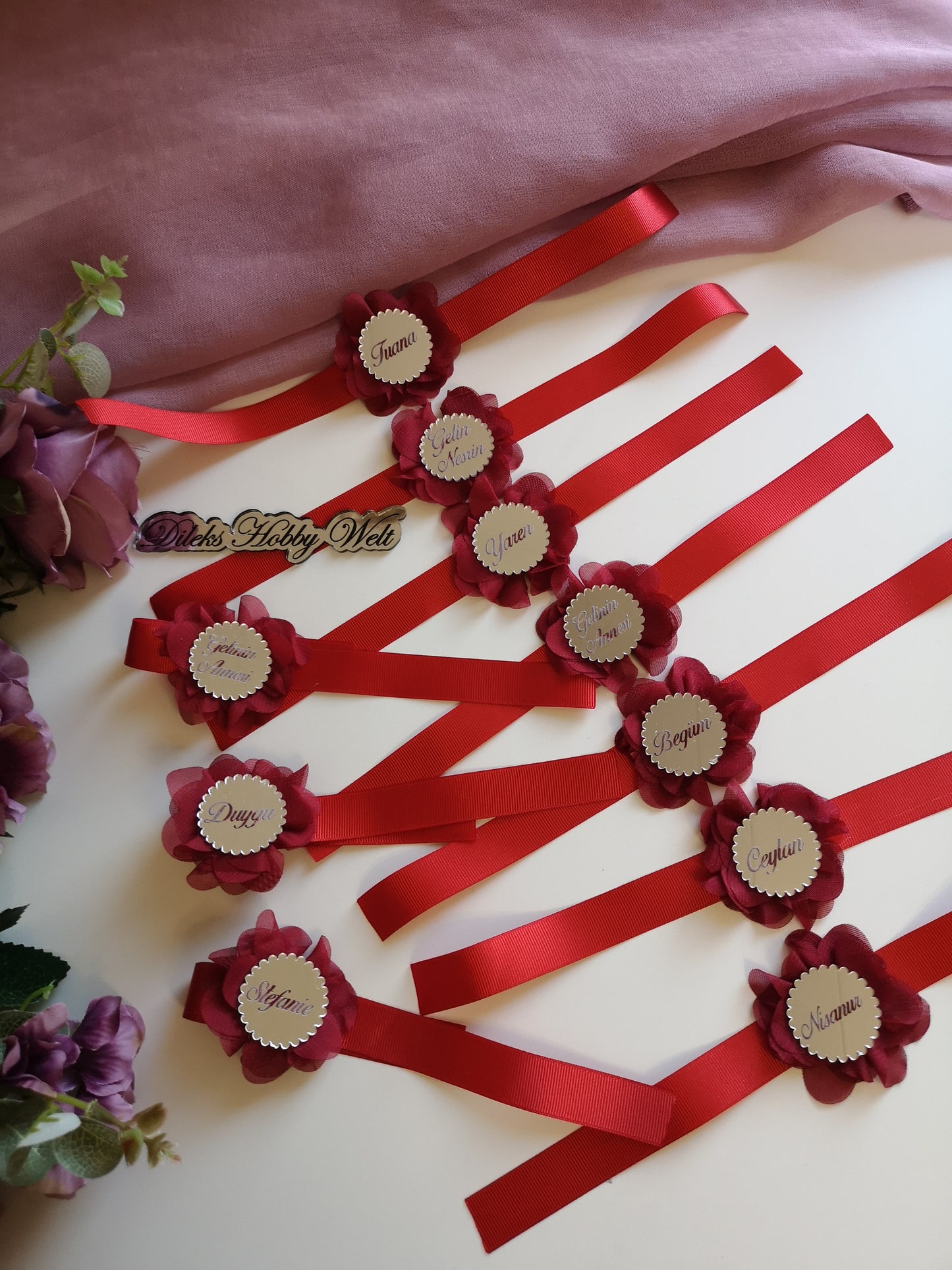 Bridesmaid Standard Armband in Wunschfarbe