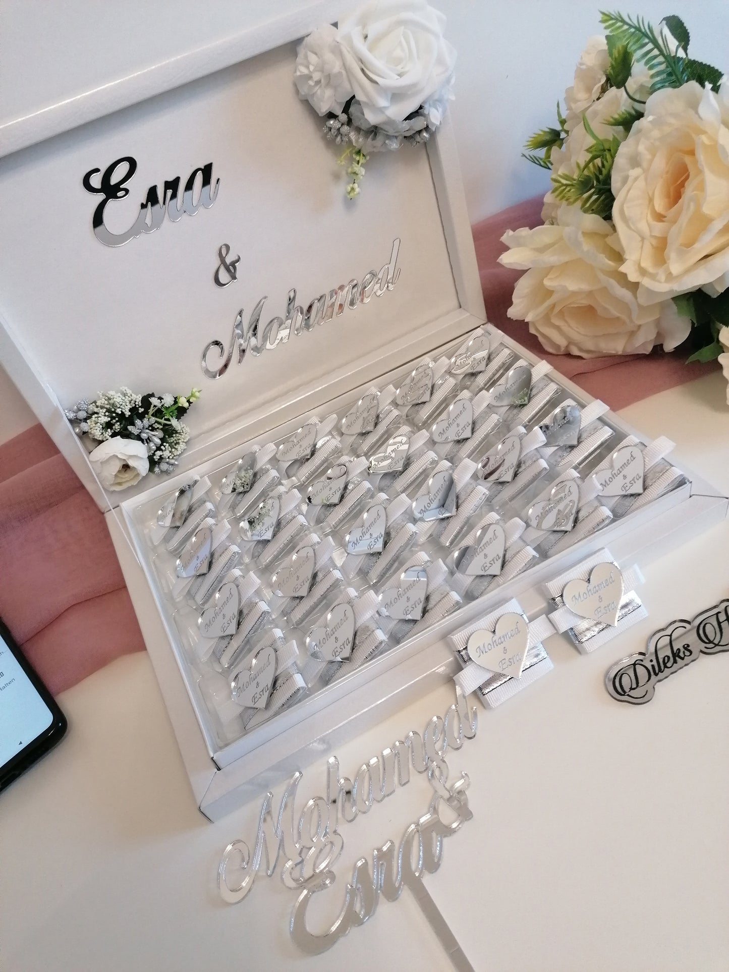 Schokobox White Flower Dream