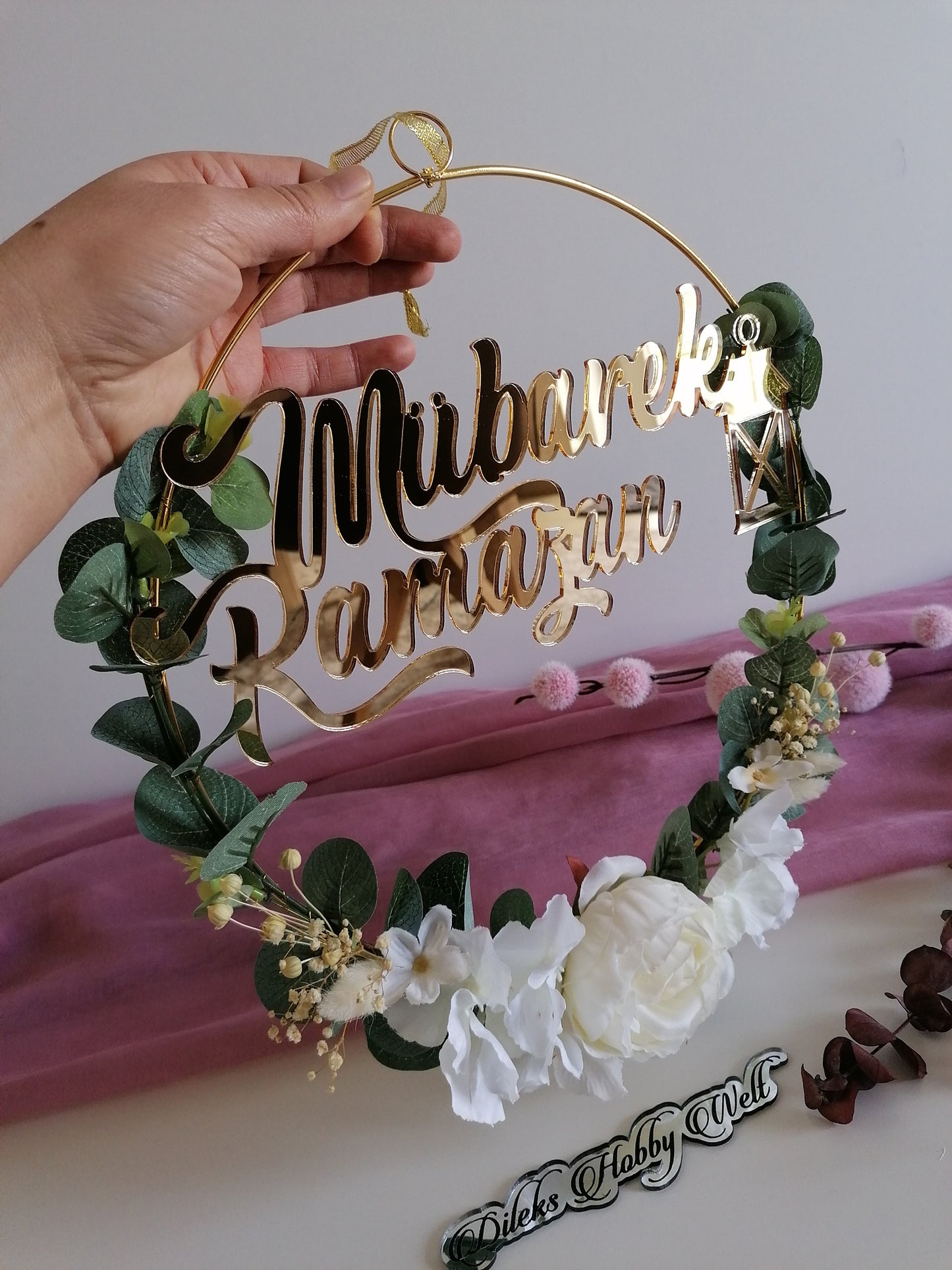 Ramadan Deko Ring Eukalyptus