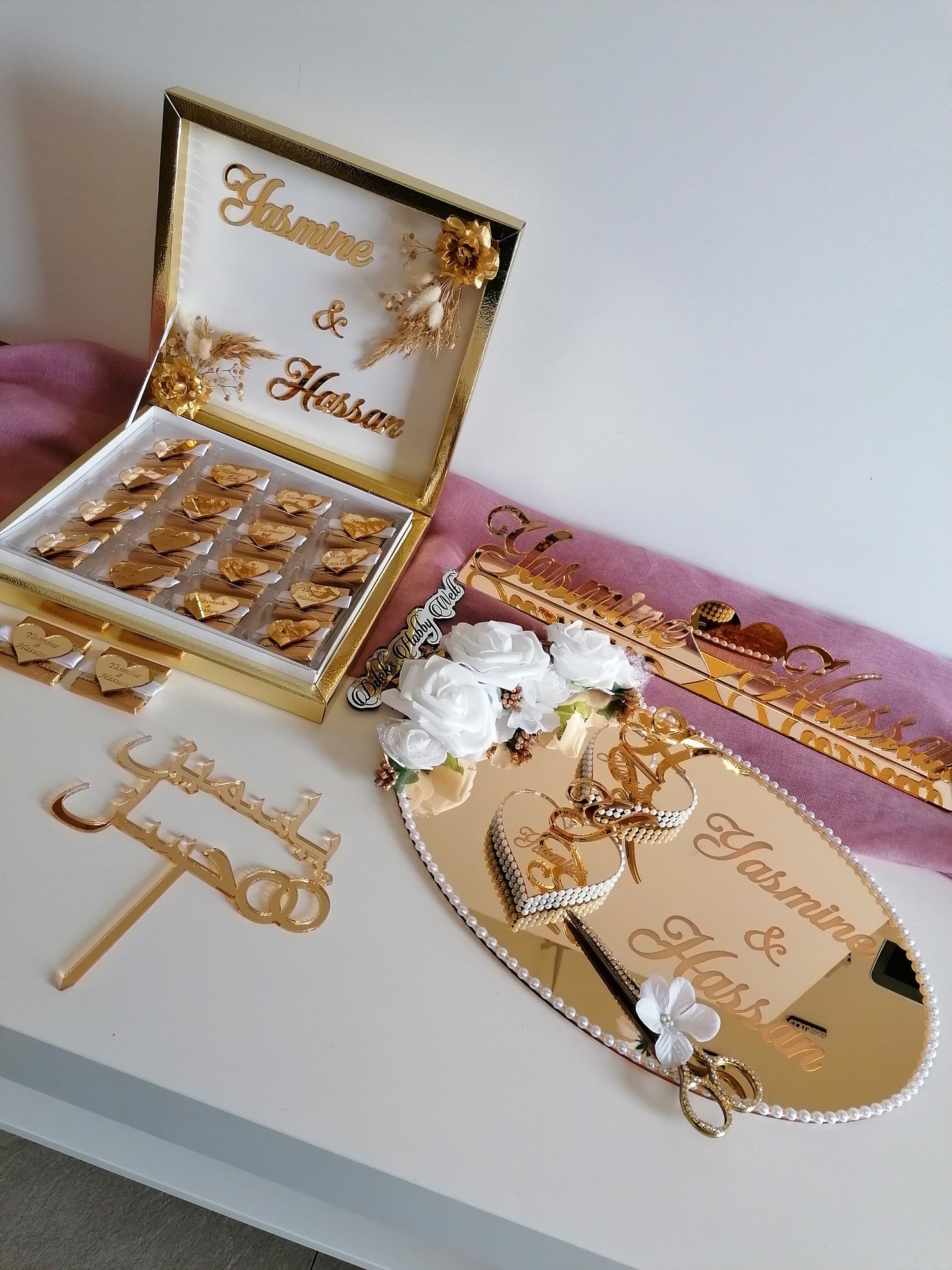 Schokobox Dried Flowers Heart