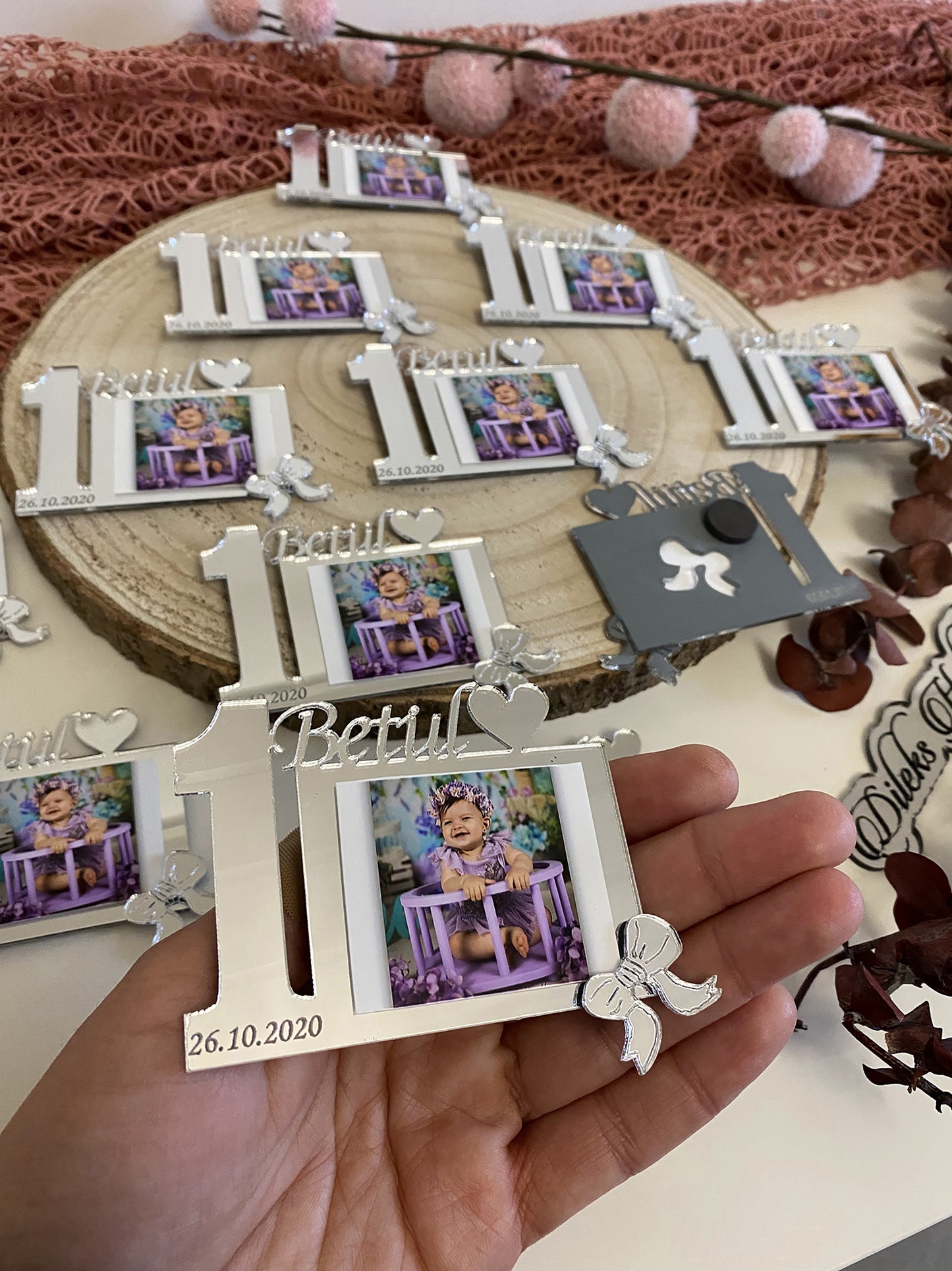 Gastgeschenke Kinder Fotomagnet