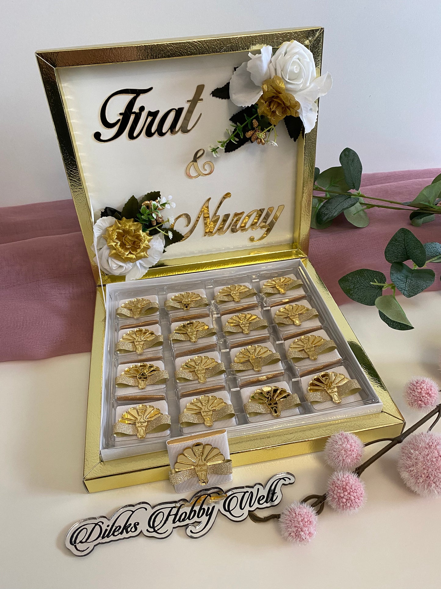 Schokobox Pfau
