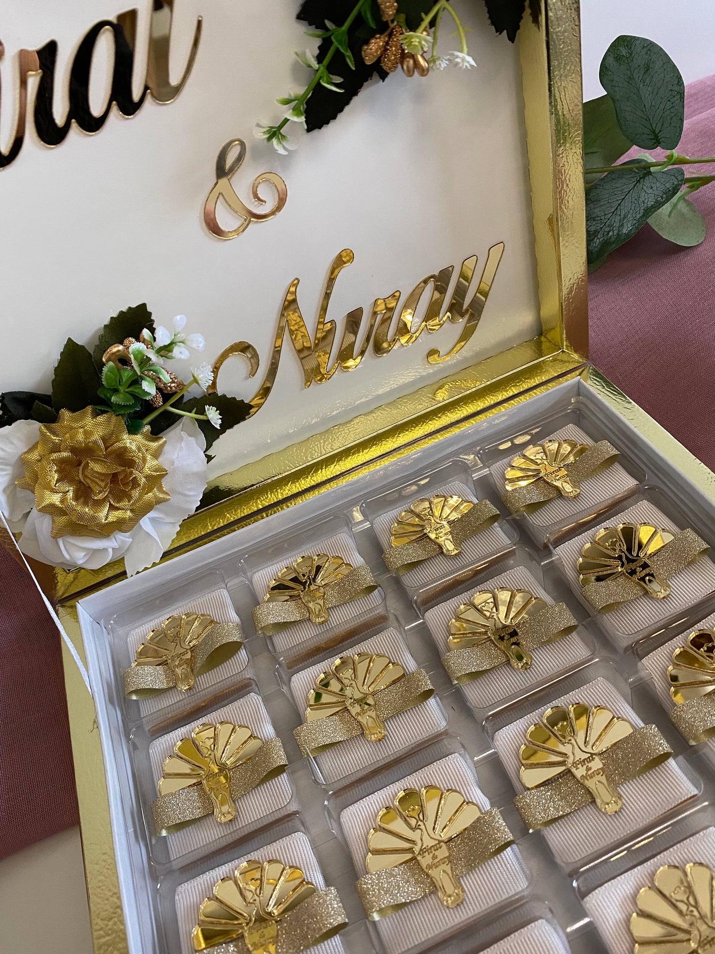 Schokobox Pfau