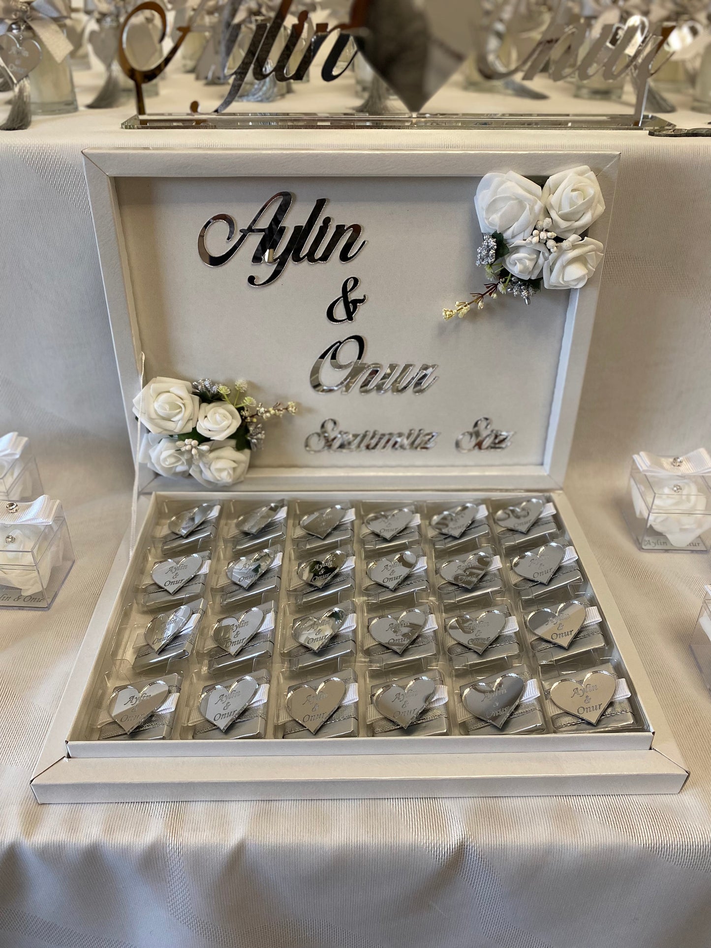 Schokobox White Flower Dream