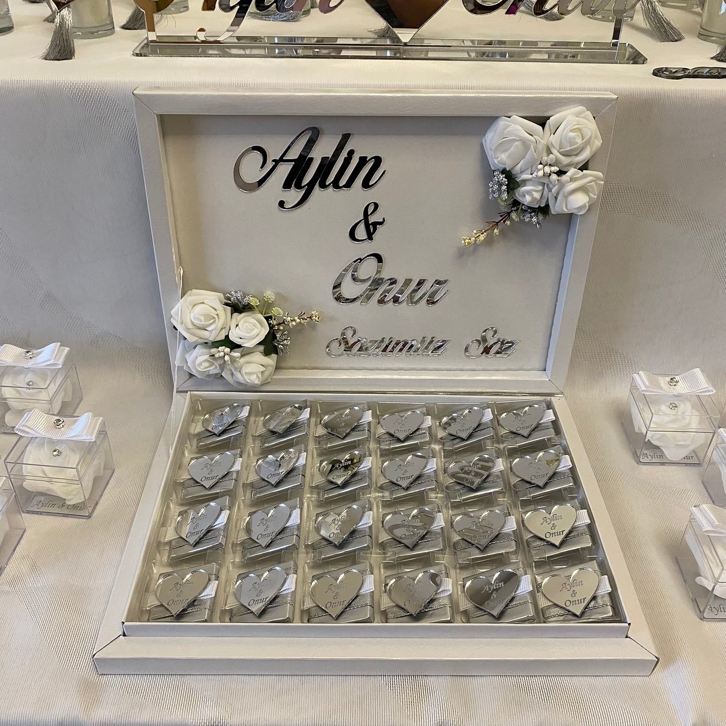 Schokobox White Flower Dream
