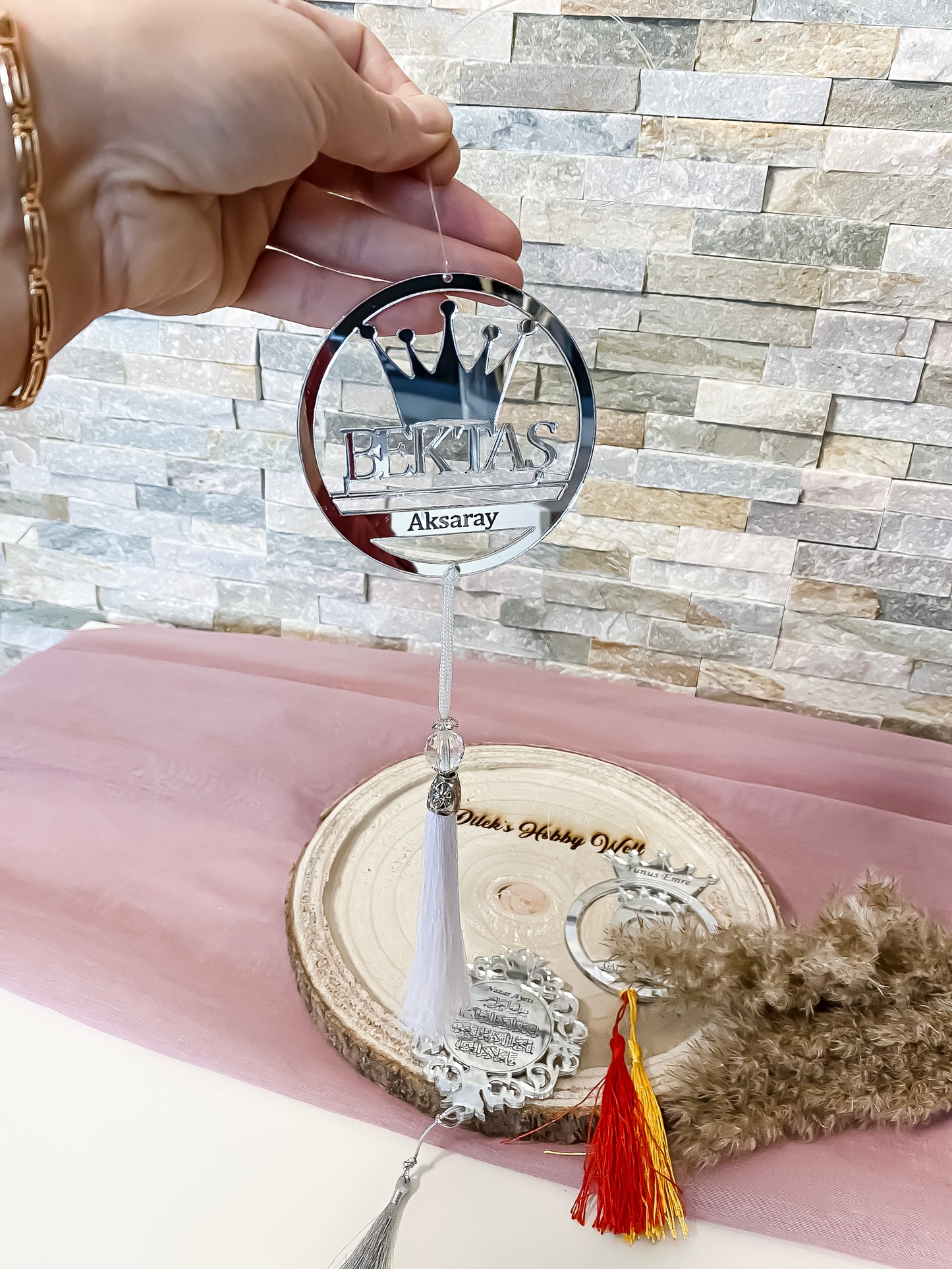 Rückspiegelanhänger Crown