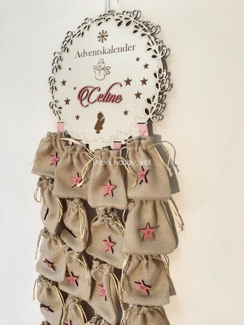 Adventskalender für Kinder (Blume)