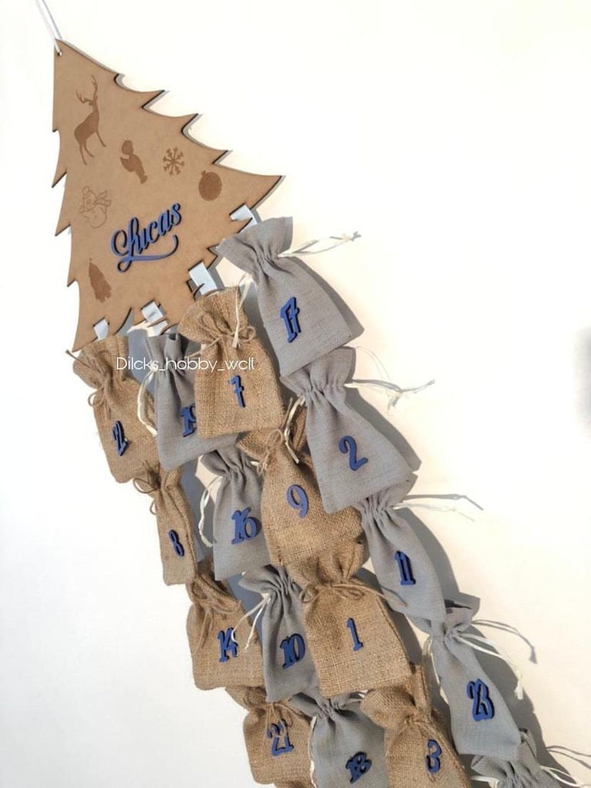 Adventskalender für Kinder (Tanne)