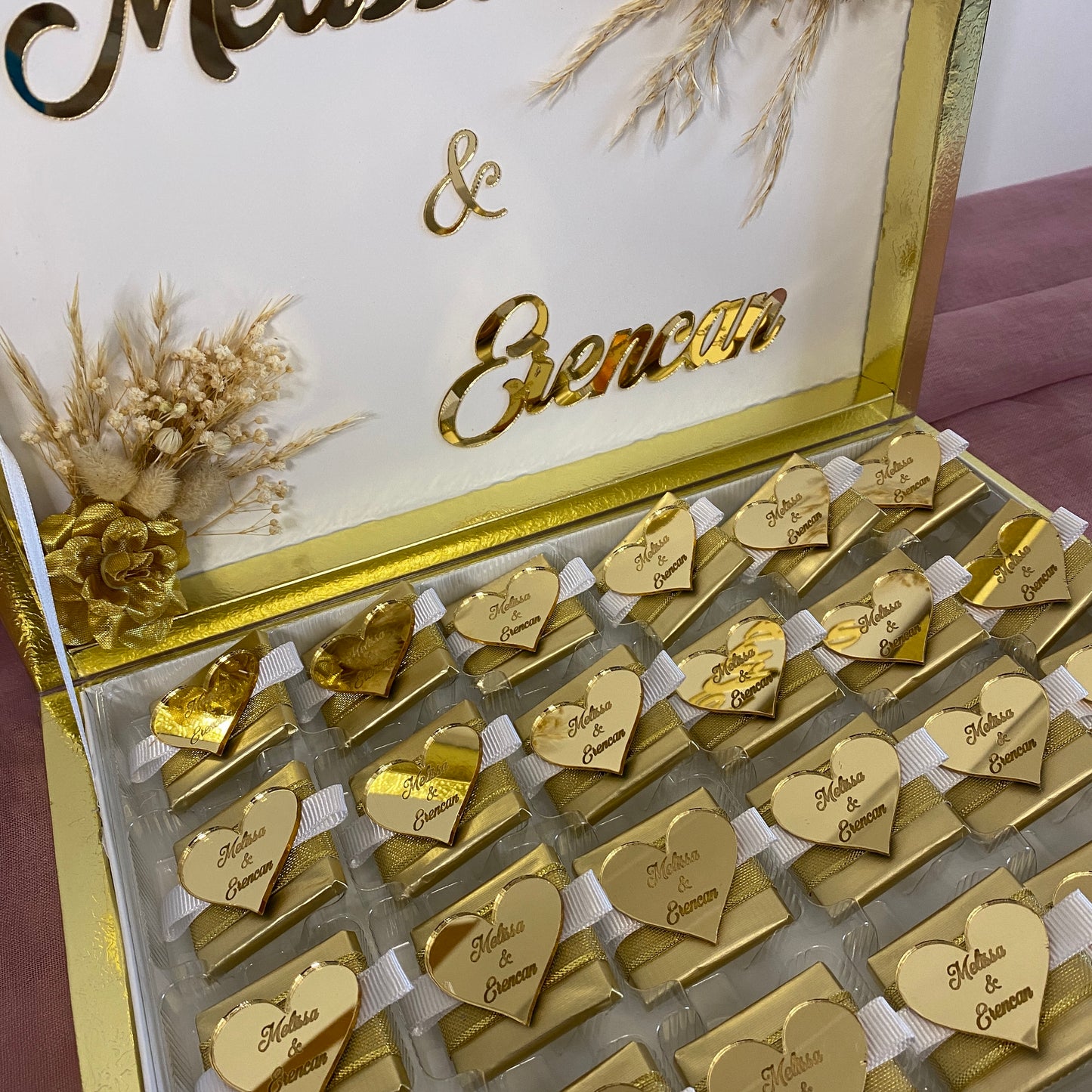 Schokobox Dried Flowers Heart