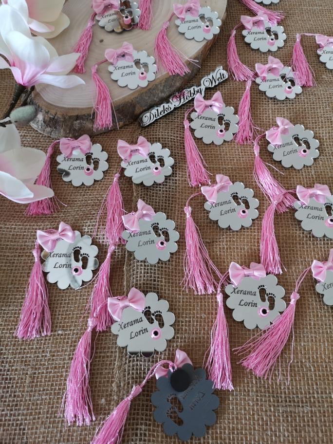 Gastgeschenke Kinder Dua/Fiyonk Kreis-Plexi