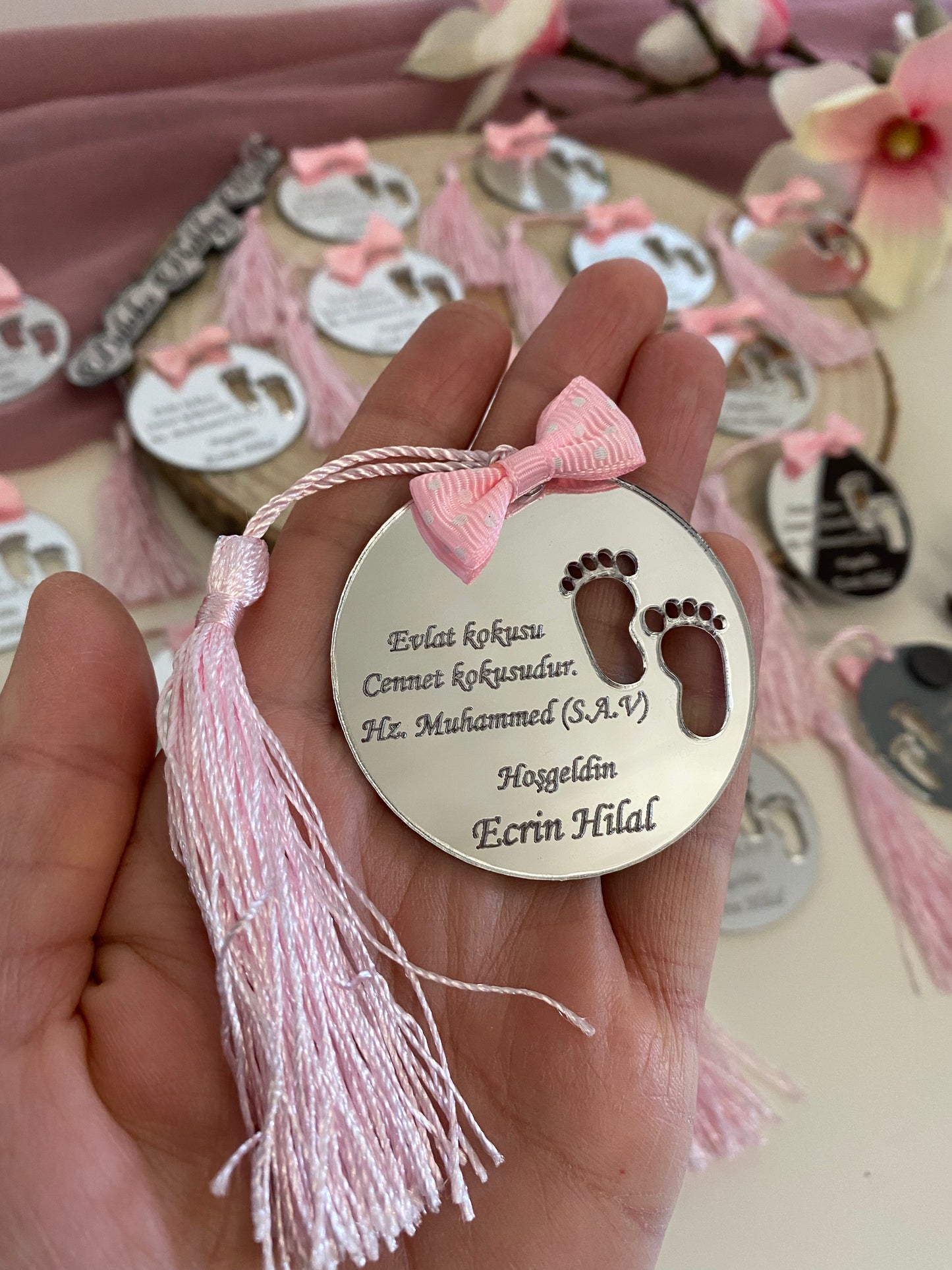 Gastgeschenke Kinder Dua/Fiyonk Kreis-Plexi