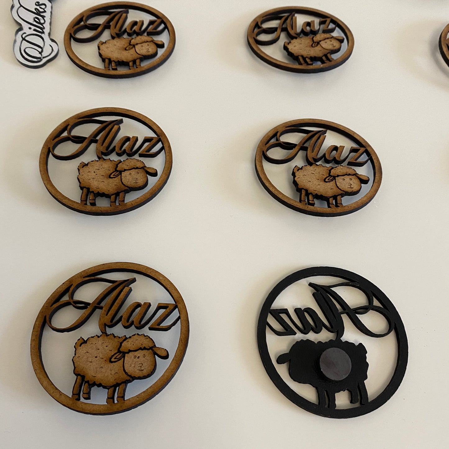 Gastgeschenke Kinder mit Tieren MDF