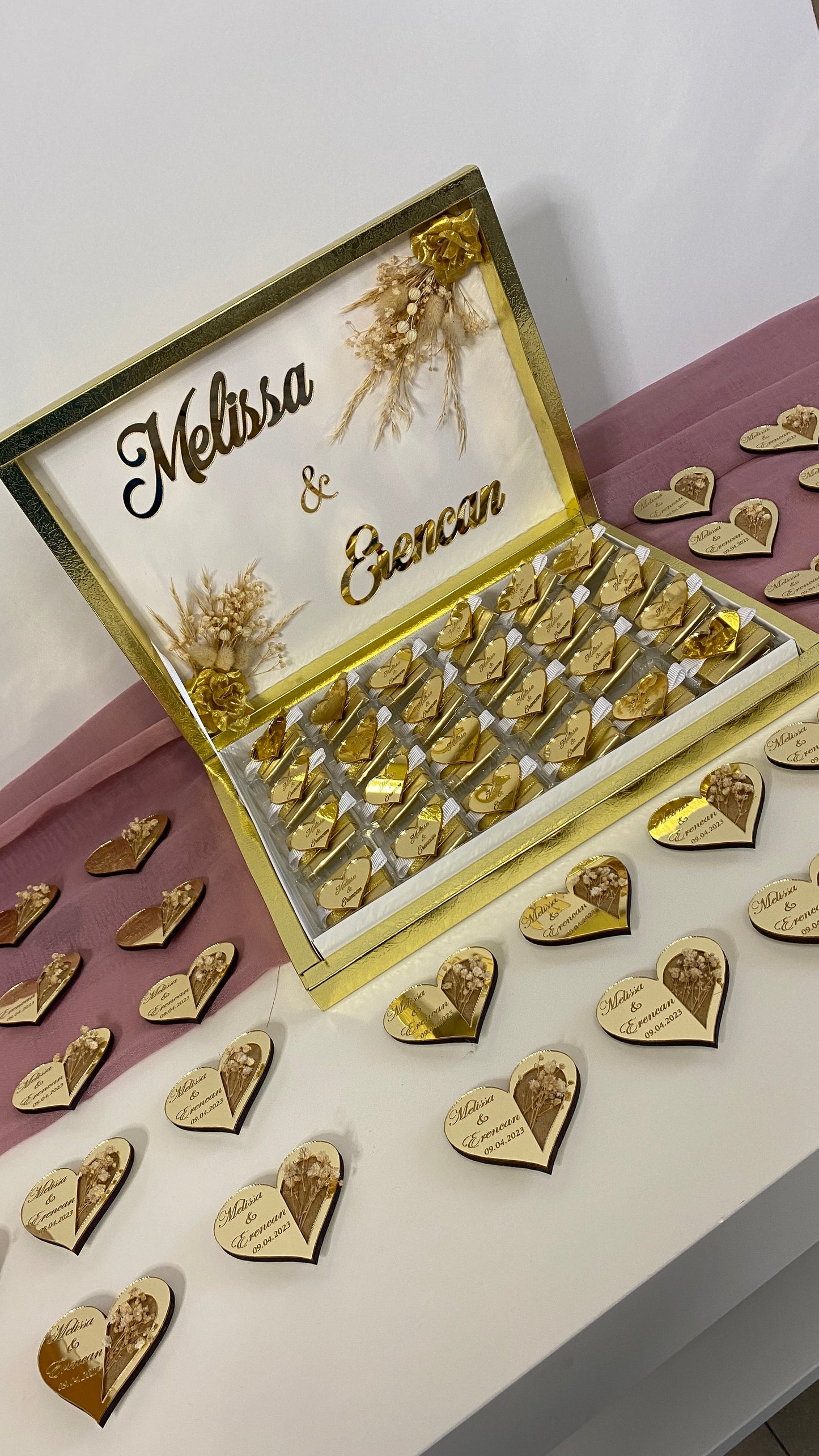 Schokobox Dried Flowers Heart