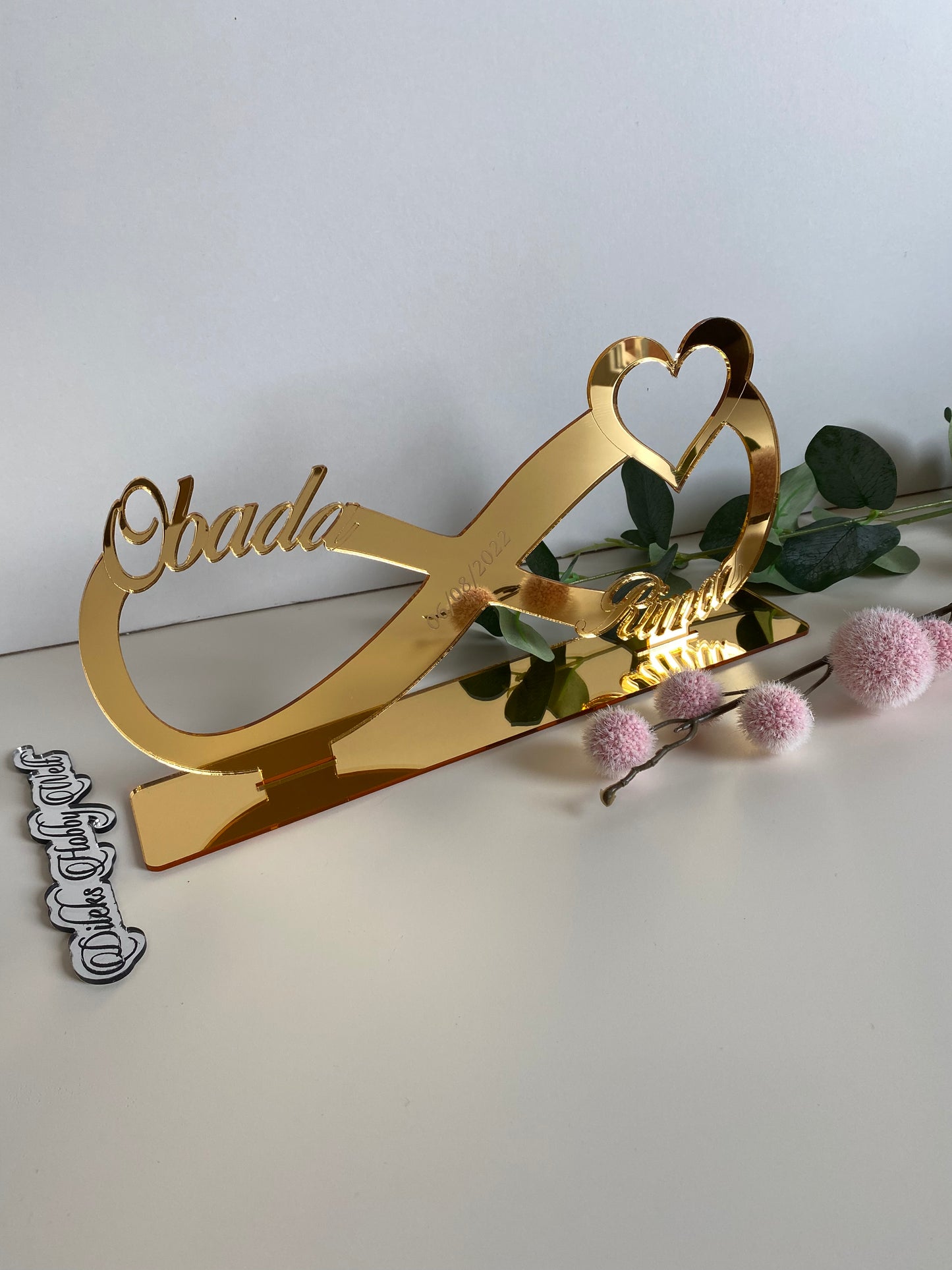 Unendlichkeitszeichen aus Plexiglas Model 2