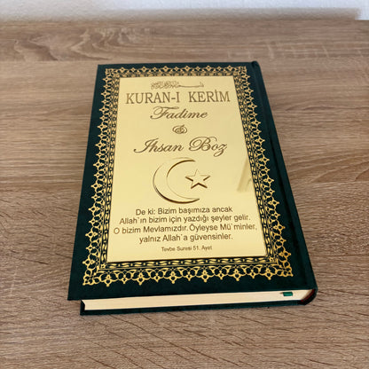 Personalisierter Koran (Kurani Kerim ve Meali)