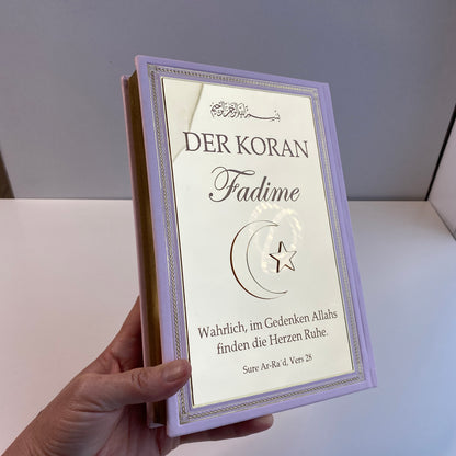 Personalisierter Koran (Arabischer Schrift)