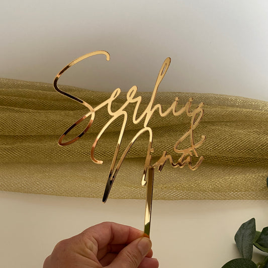 Cake Topper Name