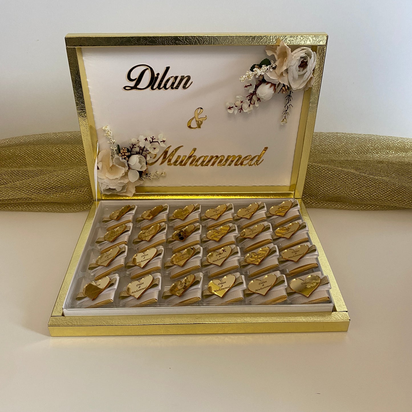 Schokobox White Flower Dream