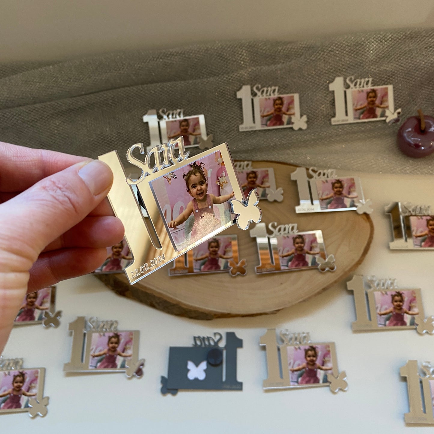 Gastgeschenke Kinder Fotomagnet