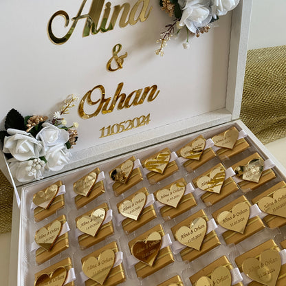 Schokobox White Flower Dream
