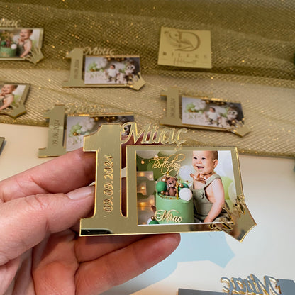 Gastgeschenke Kinder Fotomagnet