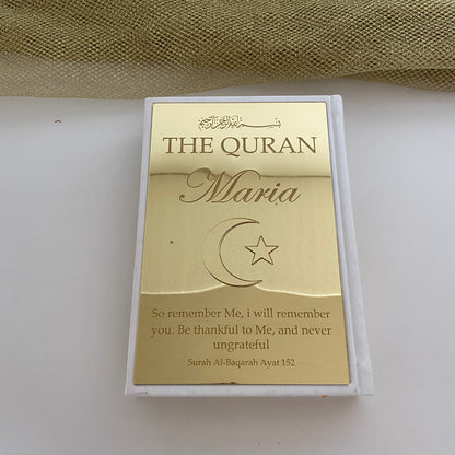 Personalisierter Koran (Arabisch - Englisch)