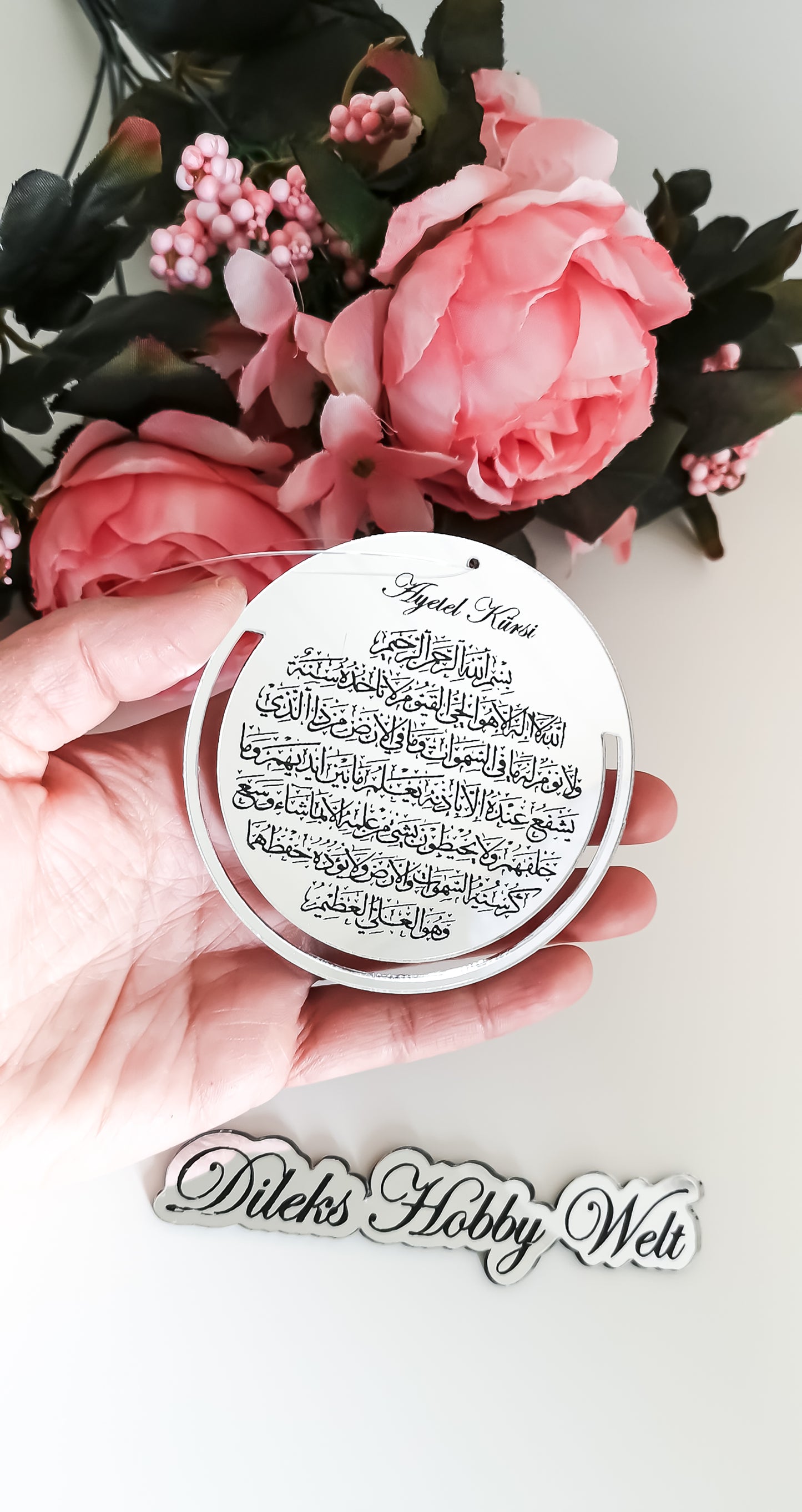 Rückspiegelanhänger Dua rund