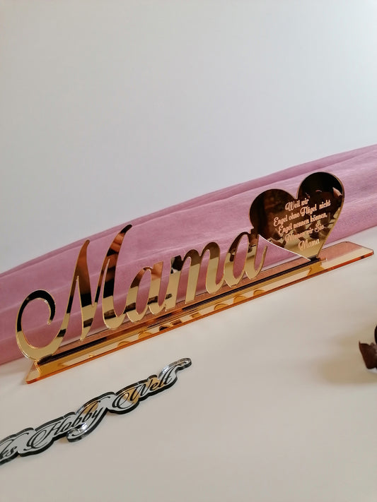 Namensaufsteller Mama