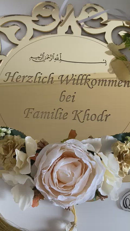 Türdekorationen verziehrter Rahmen (verschiede Modelle)