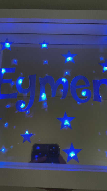 LED Bilderrahmen Stars