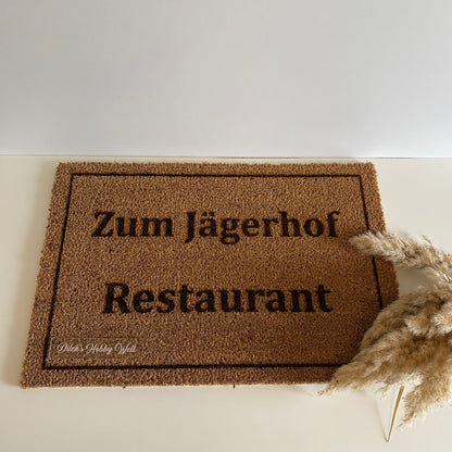 Fußmatte individuell